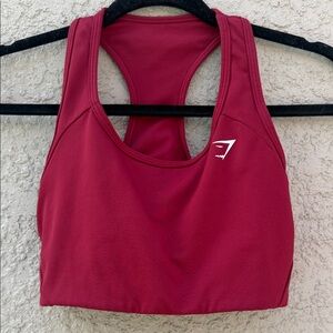 Gymshark Burgundy Sports Bra